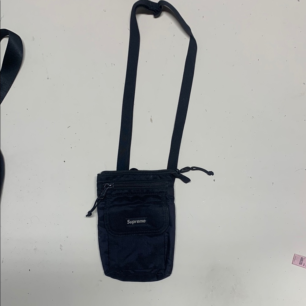 Supreme Black Crossbody Bag